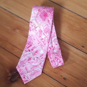 Lilly Pulitzer Pink Necktie